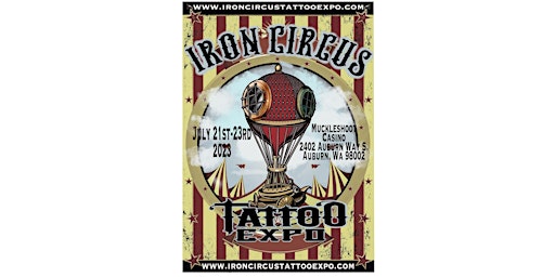 Primaire afbeelding van 2023 Iron Circus Tattoo Expo July