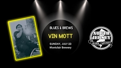 NJBS Blues & Brews:  Vin Mott