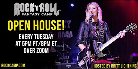 Rock 'n' Roll Fantasy Camp Open House