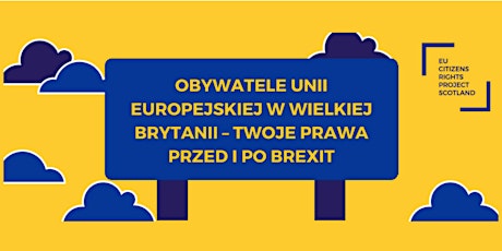 Brexit i prawa obywateli UE - spotkanie informacyjne, po polsku i angielsku primary image