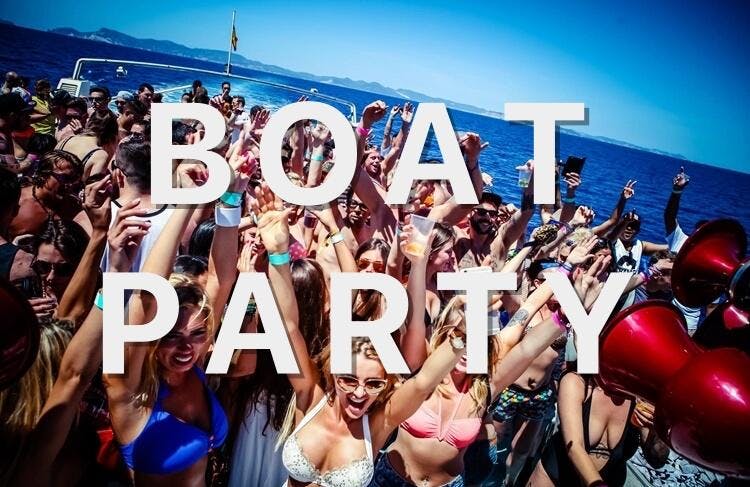 BOAT PARTY| All inclusive + Pool Party