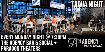 Movie-Centric Trivia Night at The Agency Bar & Social + Paragon Fenton primary image