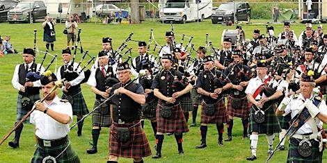 Campbell River Highland Gathering Pipes and Drums Competition primary image