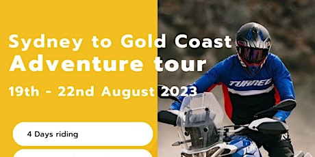 Sydney to Gold Coast - 4 Day - Adventure Motorcycle Ride primary image