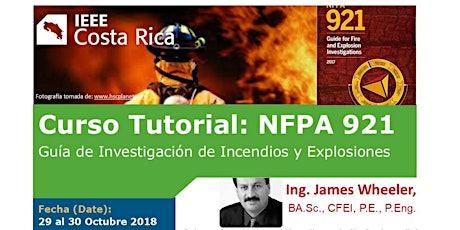 Curso Tutorial sobre el Standard NFPA 921: Guía de Investigación de Incendios y Explosiciones primary image