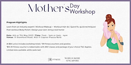 Mother's Day Workshop - Beauty & Wellness primary image