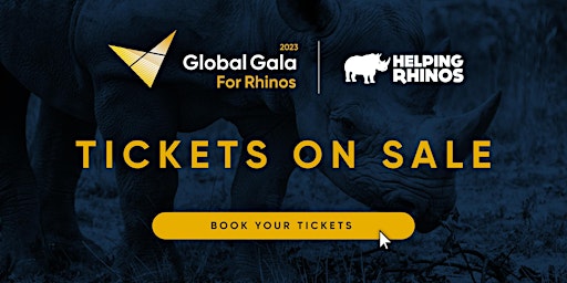 Imagem principal de Global Gala for Rhinos 2023