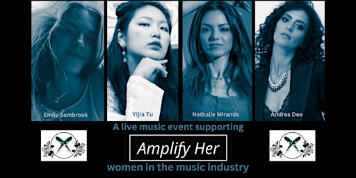 Imagen principal de Amplify Her live music event supporting women in the music industry