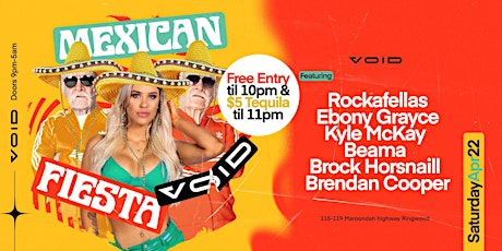 Primaire afbeelding van VOID SATURDAYS | 22.04.23 | MEXCICAN FIESTA PARTY