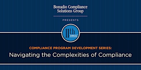 Navigating the Complexities of Compliance 2018 - New York City primary image