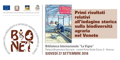 Primi risultati relativi all’indagine storica sulla biodiversità agraria nel Veneto Primi risultati relativi all’indagine storica sulla biodiversità agraria nel Veneto