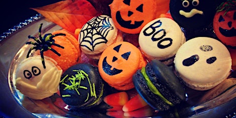 Spooky Halloween Macaron Bar with Food La La primary image