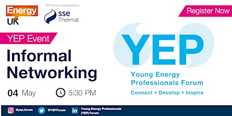 YEP Forum: May Informal Networking primary image