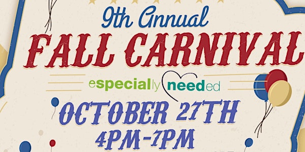 Especially Needed Fall Carnival Resource Fair 2018 - Vendor Registration