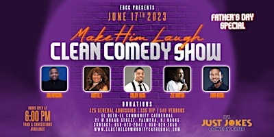 Make Him Laugh!  Father's Day Clean Comedy Show primary image