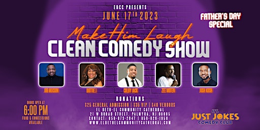Make Him Laugh!  Father's Day Clean Comedy Show