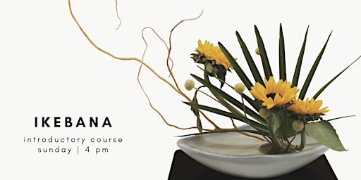 Primaire afbeelding van Introduction to Ikebana Flower Arrangement: 6 Week Class