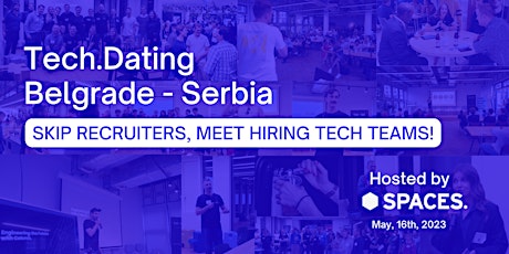 Tech.Dating Belgrade - Meet hiring local tech teams primary image