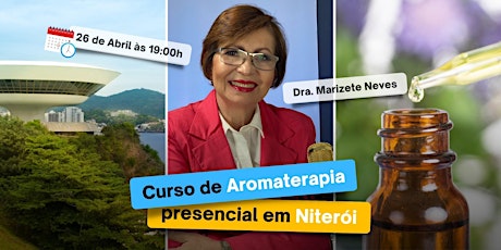 Imagem principal do evento Curso de Aromaterapia em Niterói - 26/04/23
