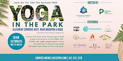 Image principale de Free Yoga in the Park Summer Series