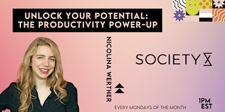 SocietyX: Unlock Your Potential: The Productivity Power-Up