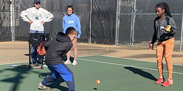 Abilities Tennis CLINICS in Chapel Hill - Athletes and Volunteers
