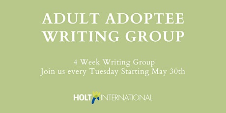 Adult Adoptee Writing Group primary image