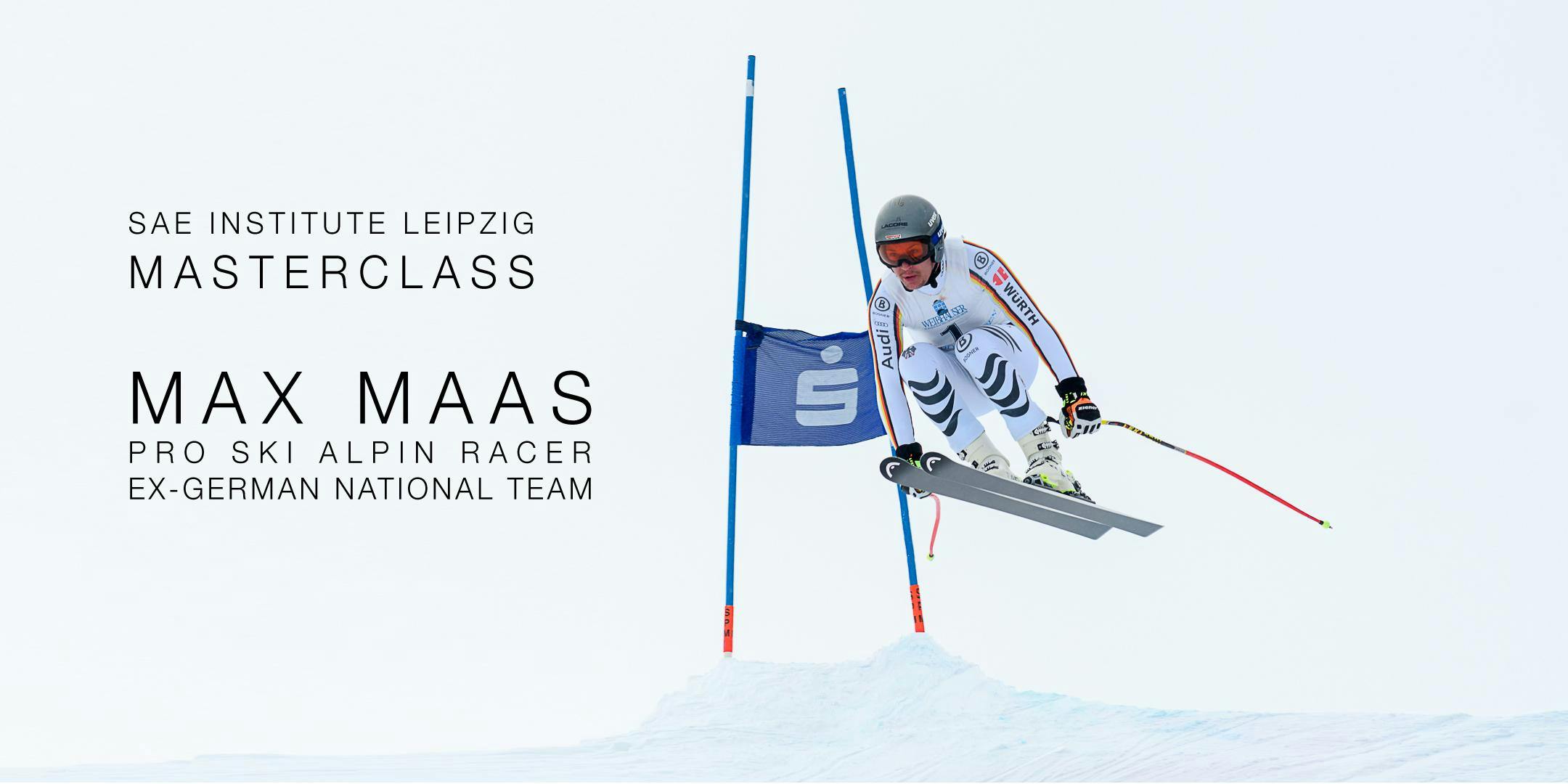 Masterclass - Max Maas / Ski Alpin - The Streif Kitzbühel meets SAE Leipzig