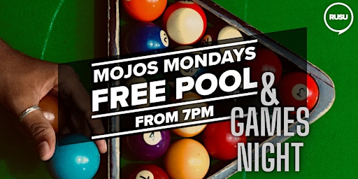 Free Pool & Games Night Mondays! primary image