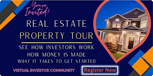 Hauptbild für Real Estate Investing Community – Vallejo! Join our Virtual Property Tour!