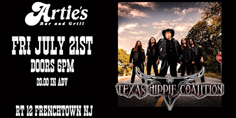 TEXAS HIPPIE COALITION live at ARTIES FRENCHTOWN