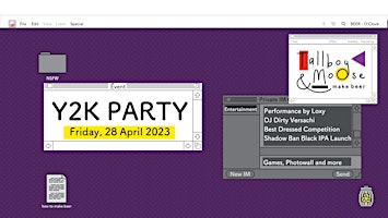 Y2K Party | Millenium Party & Shadow Ban Black IPA Launch primary image