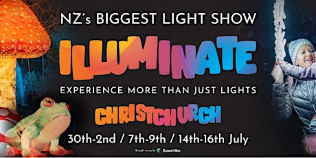 Illuminate Light & Sound Experience Christchurch 2023 primary image
