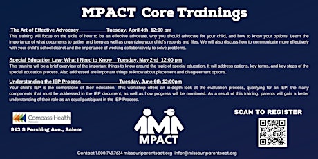 MPACT Core Training (In-Person)