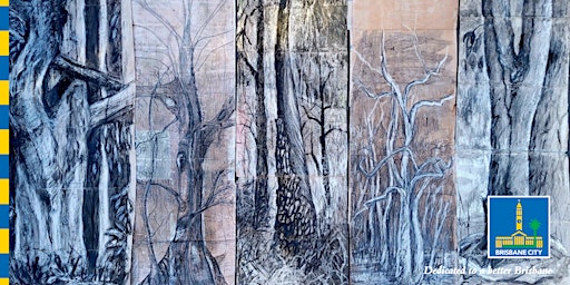 The Tree and I Workshop: create a large charcoal drawing in the forest primary image