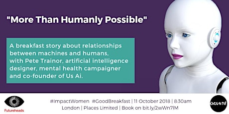 #ImpactWomen #GoodBreakfast with Pete Trainor: "More Than Humanly Possible" primary image