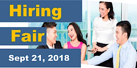 Vancouver Hiring Fair - Sept 21, 2018 primary image