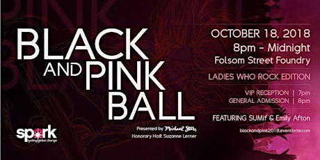 Black & Pink Ball | Ladies Who Rock Edition primary image