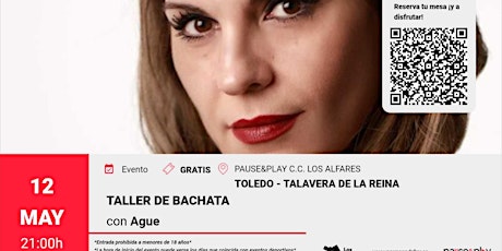 Taller de Bachata con Ague - Pause&Play C.C. Los Alfares (Toledo)