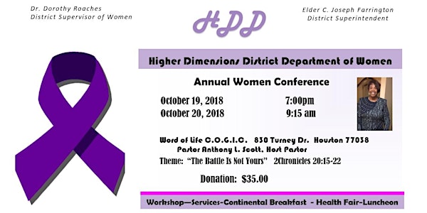 Higher Dimensions District Women Conference
