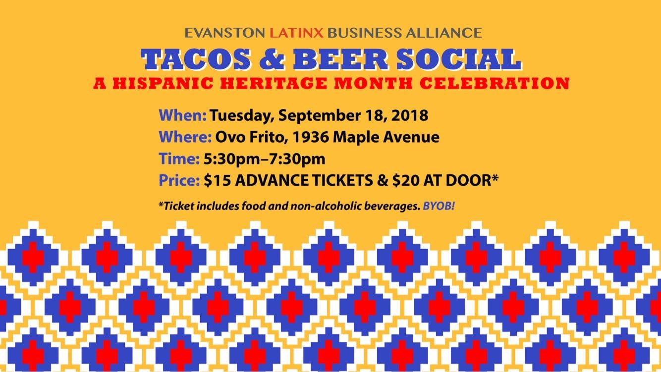 Mix & Mingle with Evanston Latinx Business Alliance at OVO Frito