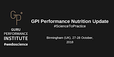 GPI Performance Nutrition Update: #ScienceToPractice primary image