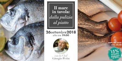 Il mare in tavola :dalla pulizia al piatto Il mare in tavola :dalla pulizia al piatto