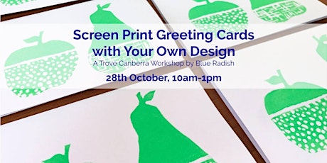 Screen Print Greeting Cards with Your Own Design primary image