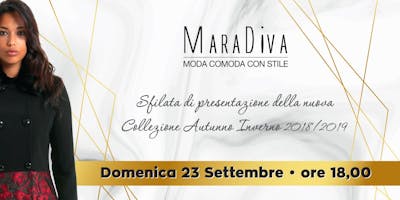 Sfilata di abbigliamento donna taglie comode del brand MaraDiva Sfilata di abbigliamento donna taglie comode del brand MaraDiva