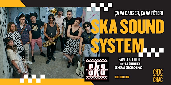 Ska Sound System au Quartier Général du Chic-Chac - Resto ouvert
