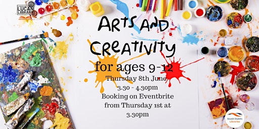 Art & Creativity with Elena for  Children  Ages  9-12 years old primary image