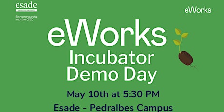 Primaire afbeelding van eWorks incubator - Demo Day