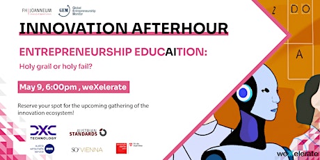 INNOVATION AFTERHOUR // Entrepreneurship educ-AI-tion primary image