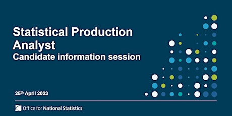 Statistical Production Analyst Webinar primary image